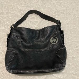 Michael Kors leather shoulder bag